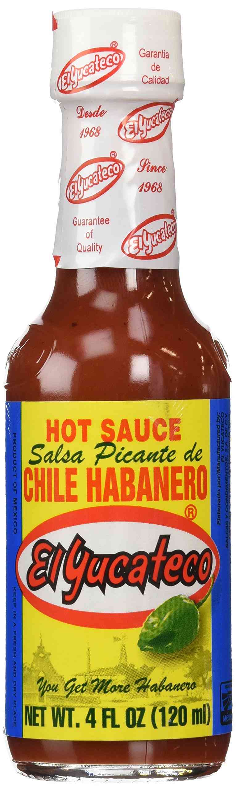 El Yucateco Red Habanero Sauce 4oz
