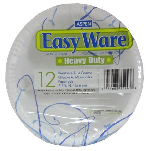 Aspen Easyware 12oz Small Bowl 3/4