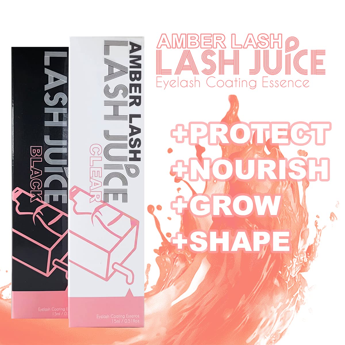 Lash Juice - Eyelash Coating Sealant - CLEAR