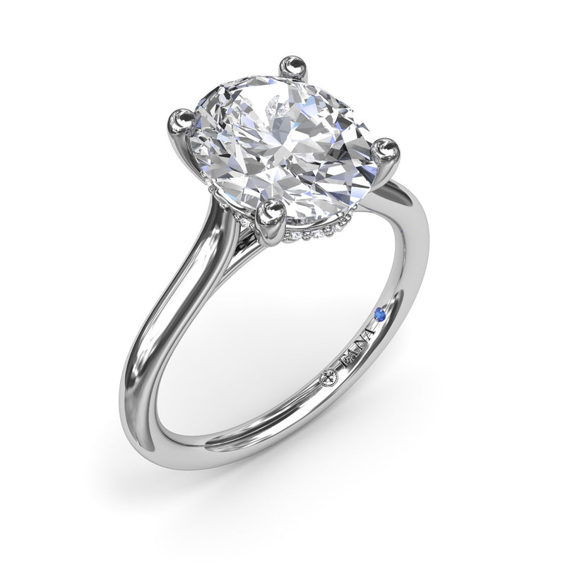 Fana Sparkling Solitaire Diamond Engagement Ring