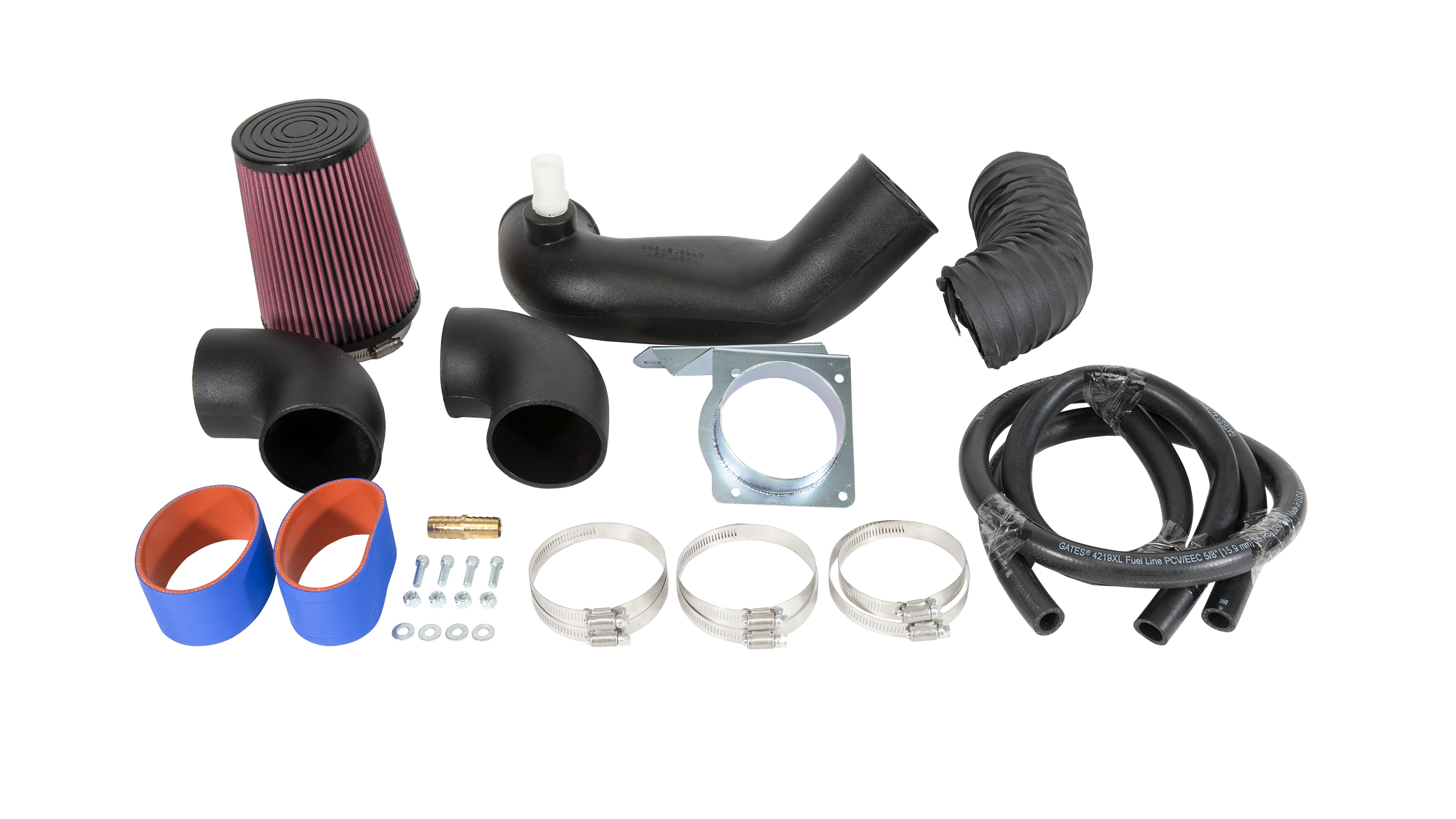  Air Inlet Assembly, High Output Charge Cooled Systems, 1996-2004 Ford 4.6 2V Mustang 