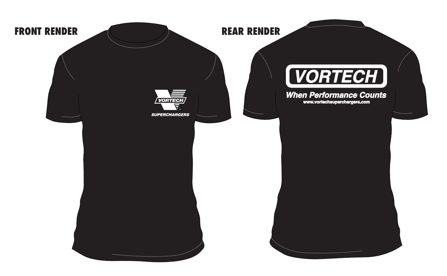  Vortech Classic When Performance Counts T-Shirt 