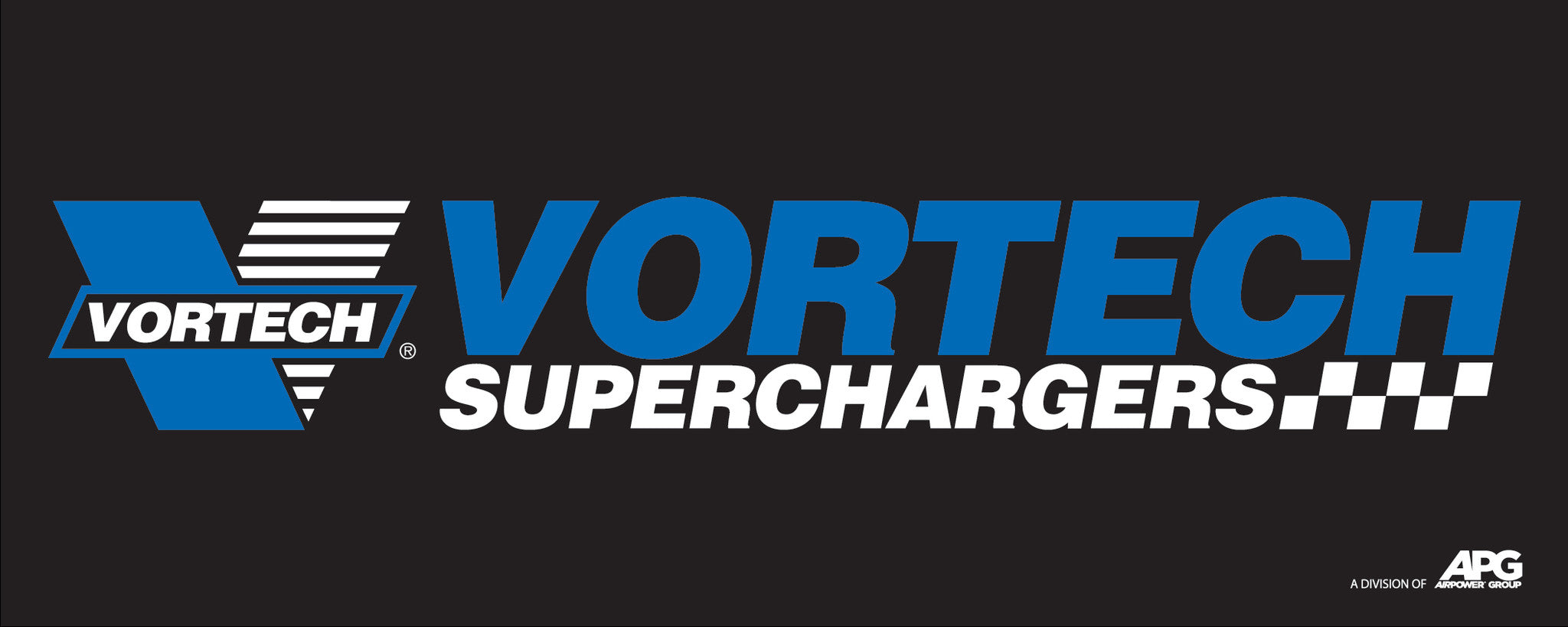  "Vortech Superchargers" Banner 