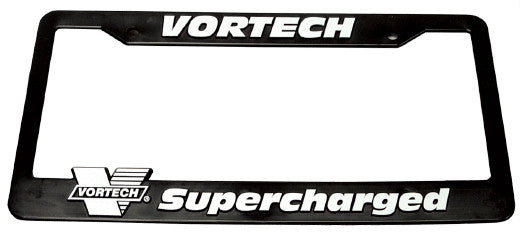  "Vortech Supercharged" License Plate Frame 