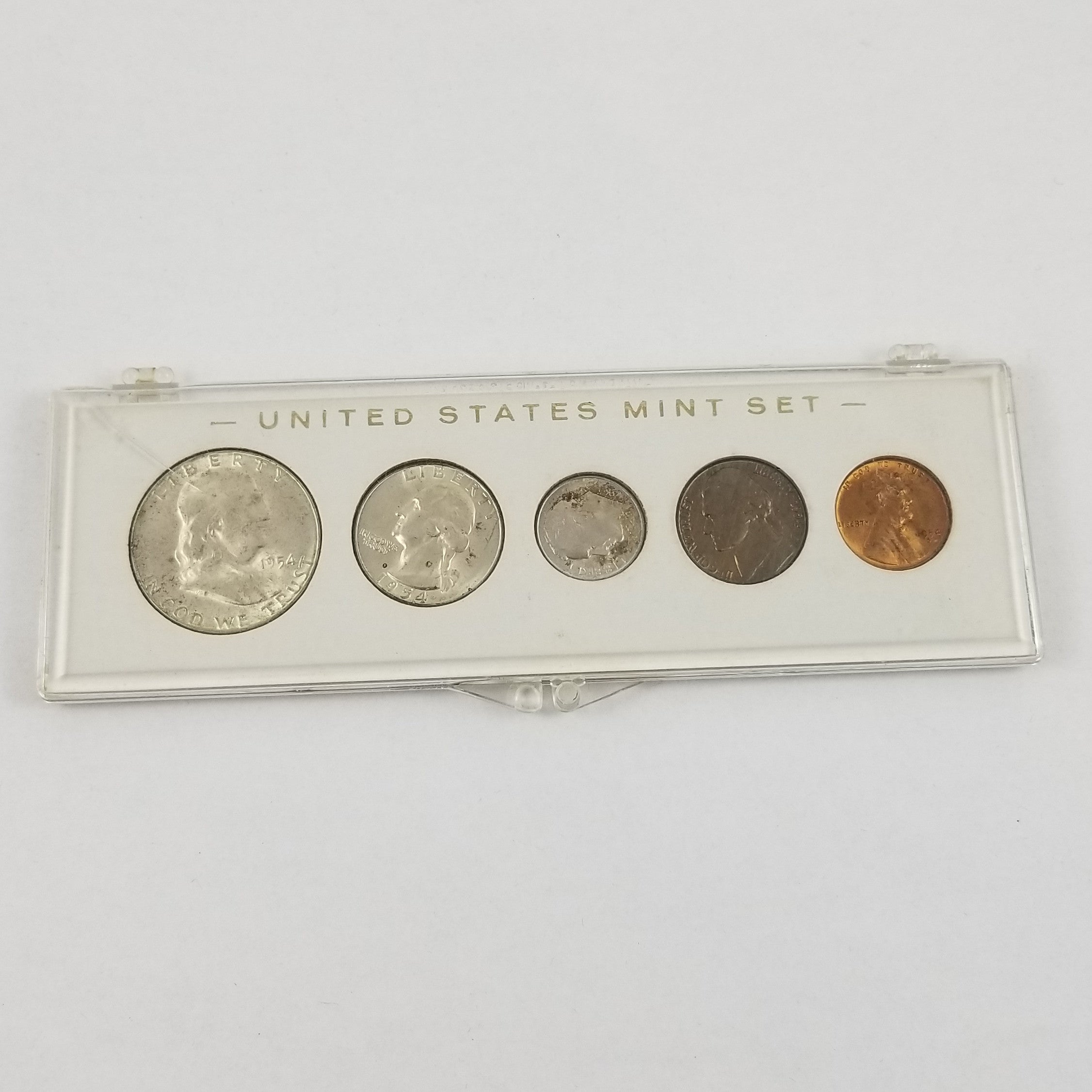 1954-S United States Mint Set GEM BU - Brilliant Uncirculated