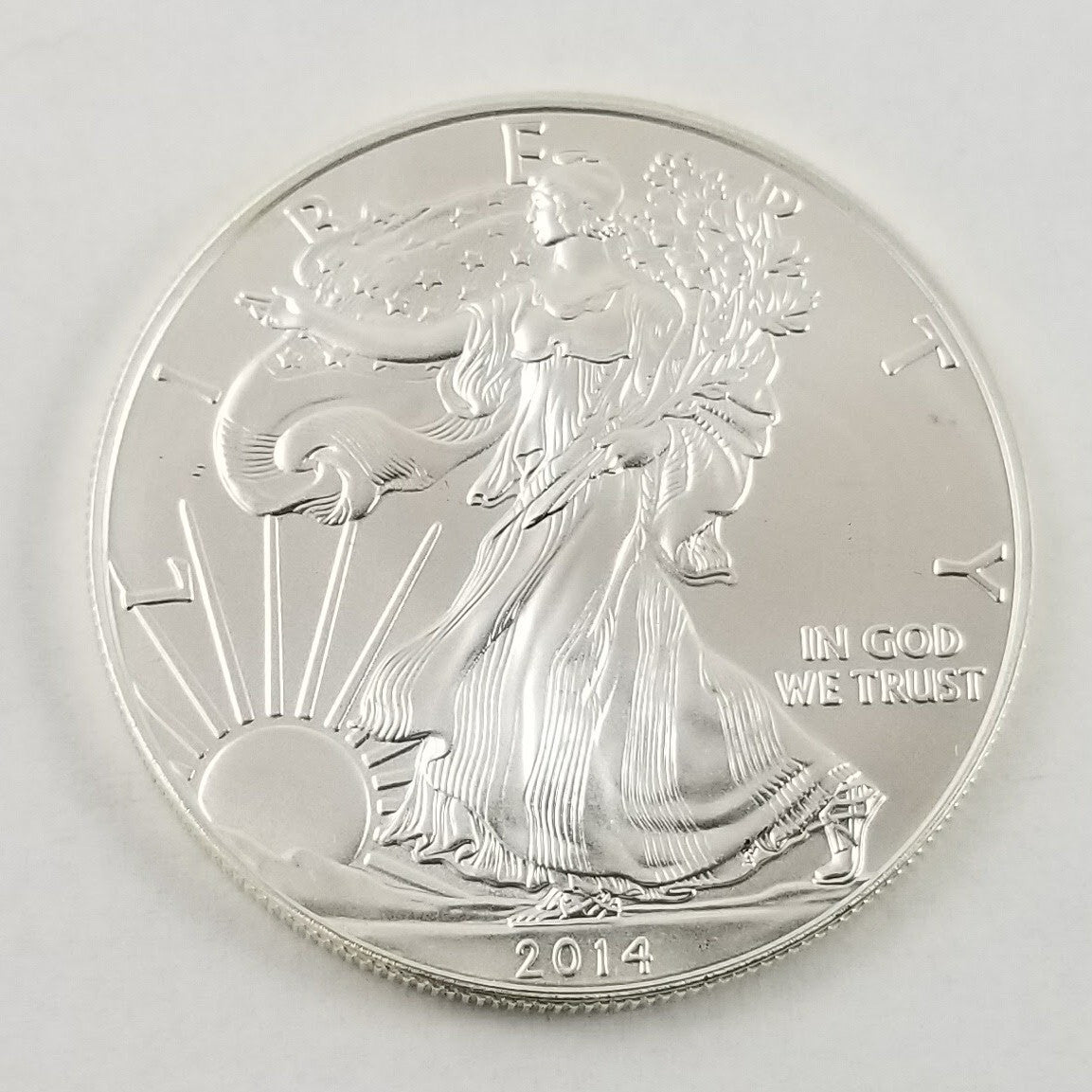 2014 American Eagle 1oz .999 Fine Silver - $1 Uncirculated Bullion Ounce Dollar