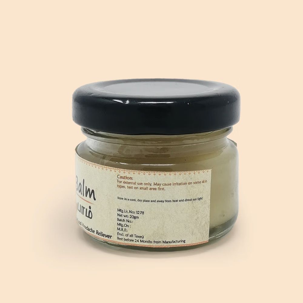 Isha Balm (20gm). Ayurvedic balm for cold, headache & muscle pain.