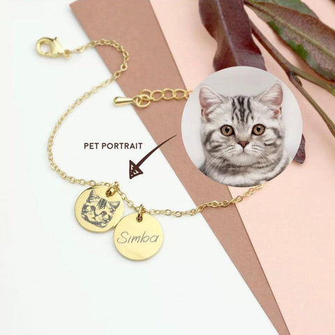 Unique pet memorial wristwear