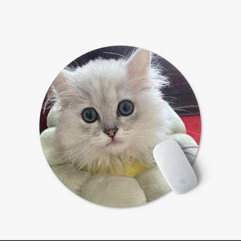 custom cat photo mousepad