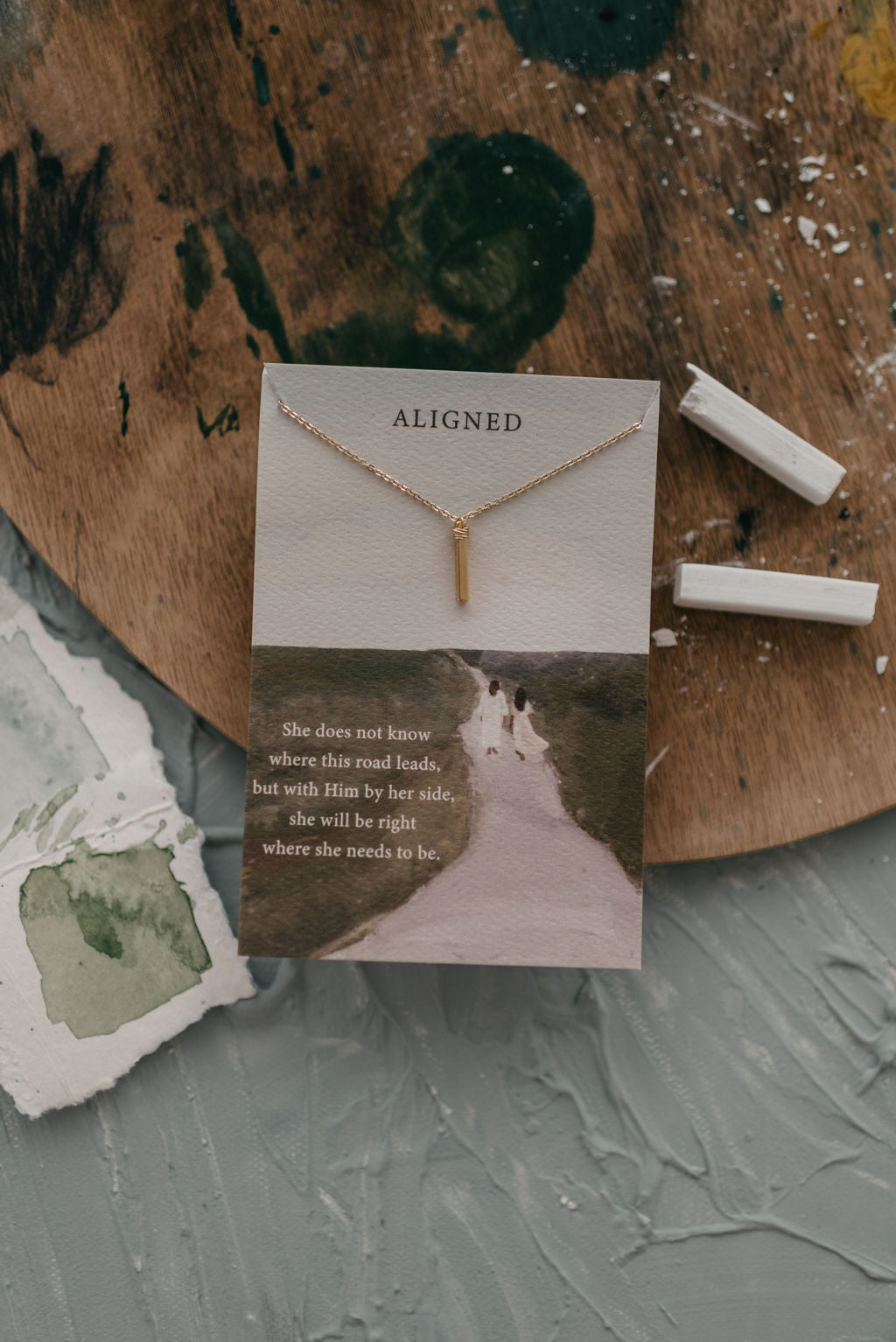  Aligned Necklace 