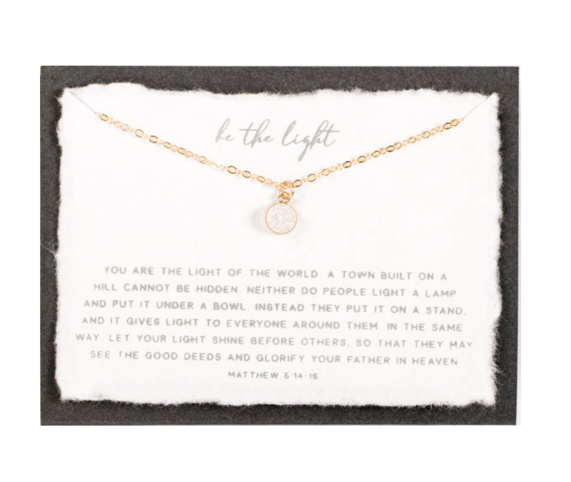  Be the Light Necklace 