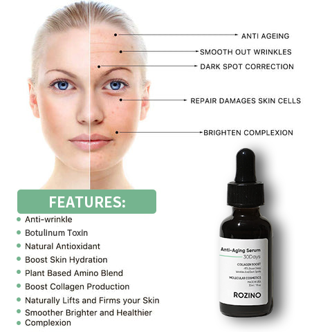 30 Days Advanced Collagen Boost Anti-Aging Botox Face Serum