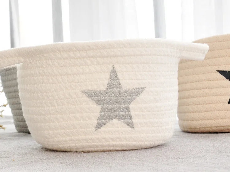 Handmade Cotton Storage Basket