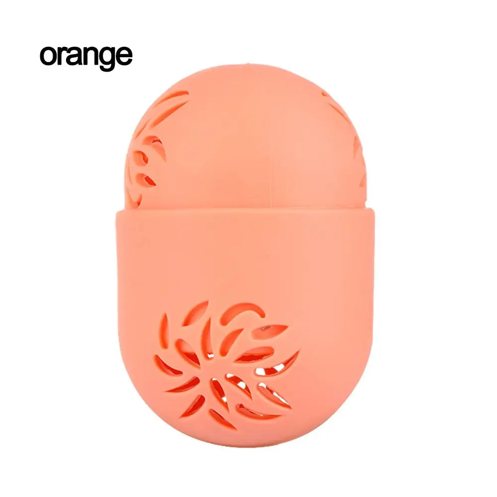 Hot!1PC Beauty Sponge Stand Storage Case Makeup Blender Puff Holder Empty Cosmetic Egg Shaped Rack Transparent Puffs Drying Box