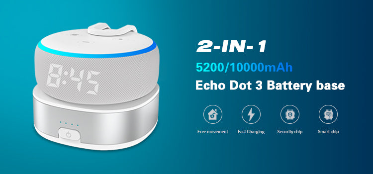Echo dot 3rd Gen Battery Base