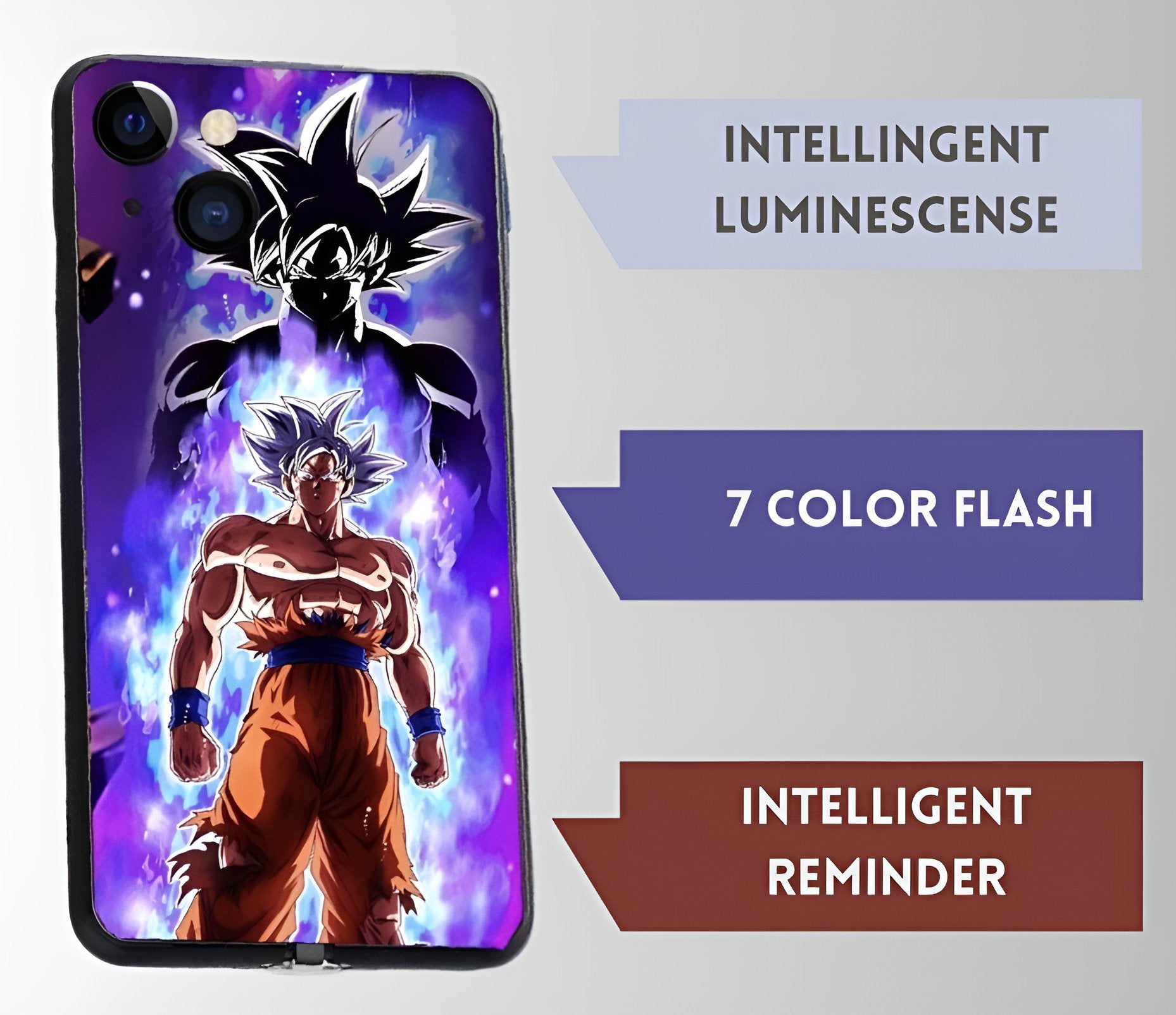 Luxury Light Led Case - Dragon Ball - Goku Edition