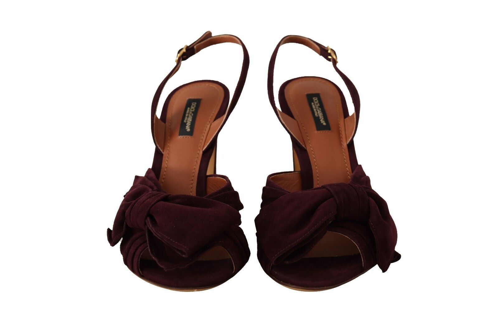 Dark Purple Suede Ankle Strap Sandals Shoes