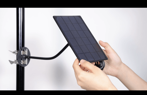 How to Install the Solar Panel on a Pole14