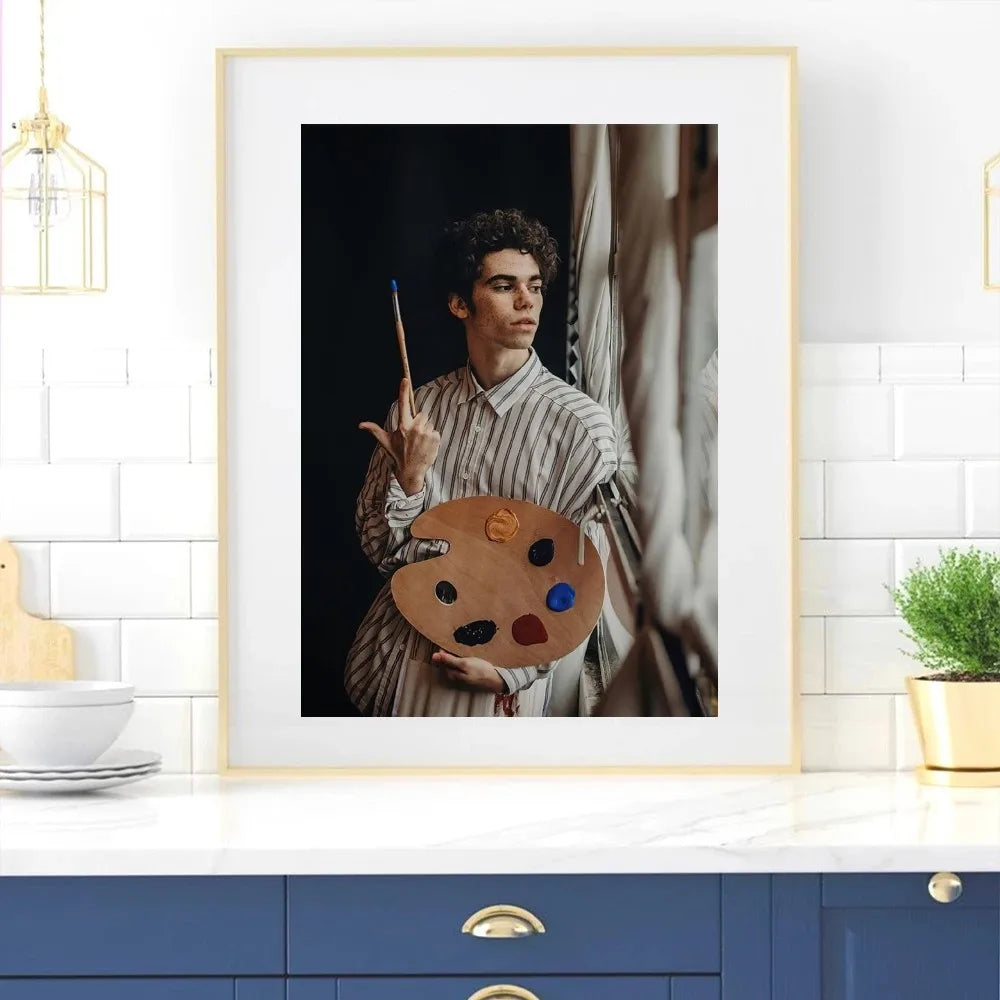 Actor Cameron Boyce Poster Home Room Decor Livingroom Bedroom Aesthetic Art Wall Painting Stickers