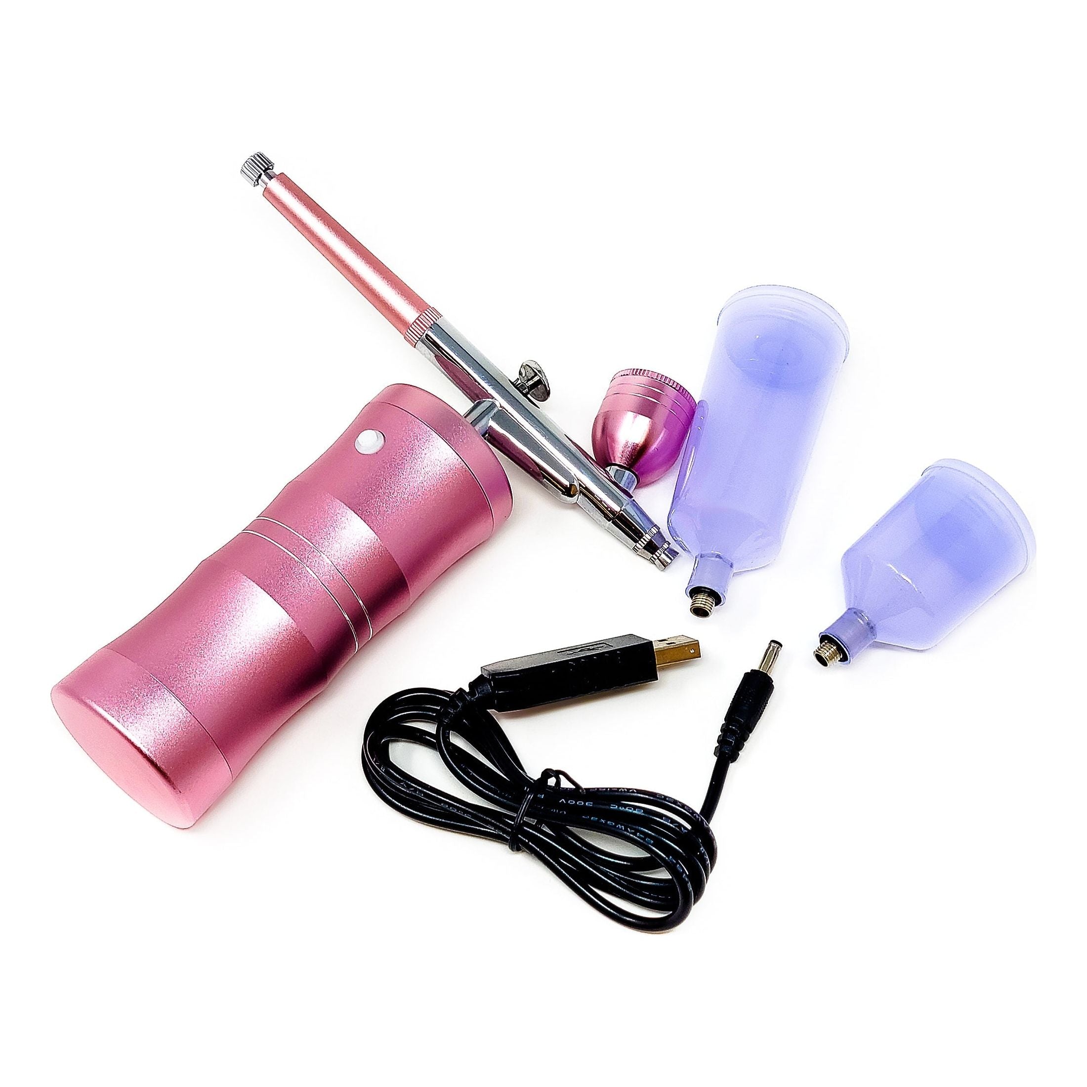 Aysun Beauty Warehouse - Professional Cordless Rechargeable Airbrush Kit | Air Brush For Paint, Makeup & Etc