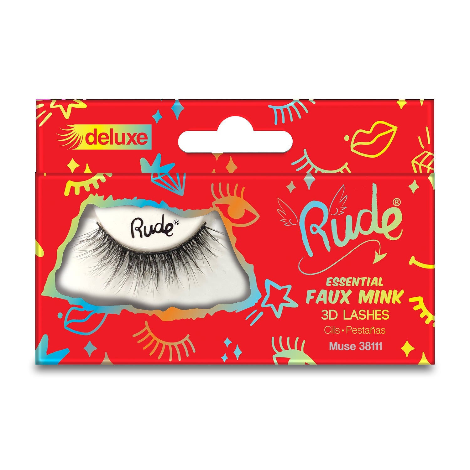 Rude Cosmetics - Rude Cosmetics - Essential Faux Mink Deluxe 3D Lashes