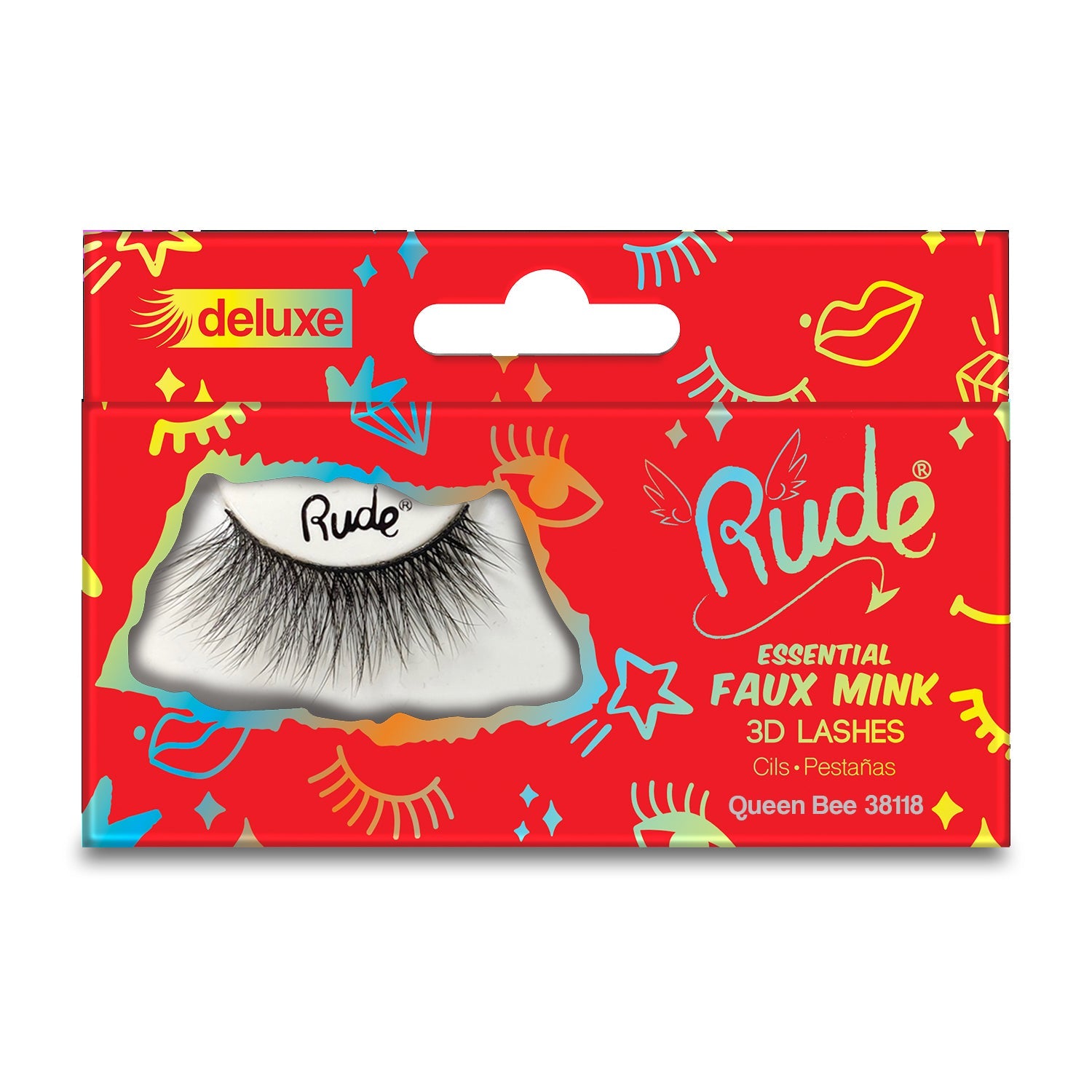 Rude Cosmetics - Rude Cosmetics - Essential Faux Mink Deluxe 3D Lashes