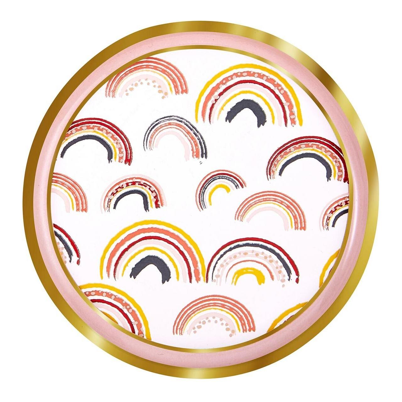 The Bullish Store - Love Yourself Mug & Coaster Lid with Rainbow Design