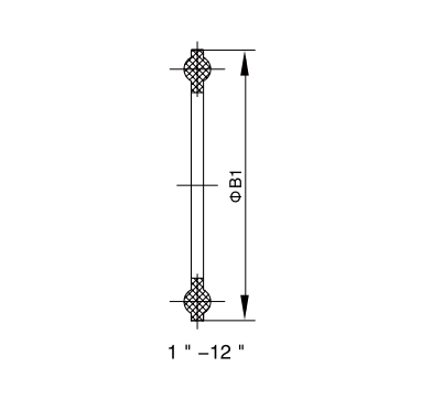 Junta de triple abrazadera, dimensión l 40MP