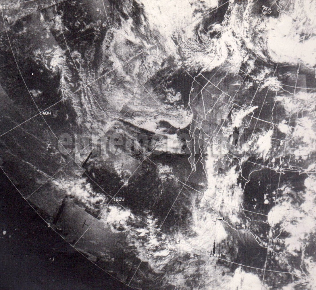 Planet Earth Vintage Large Format Satellite Image Photographs 1971