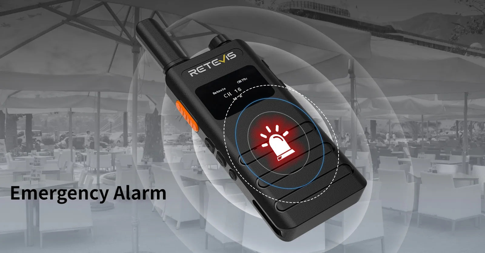 Retevis B3S SOS Emergency Alarm