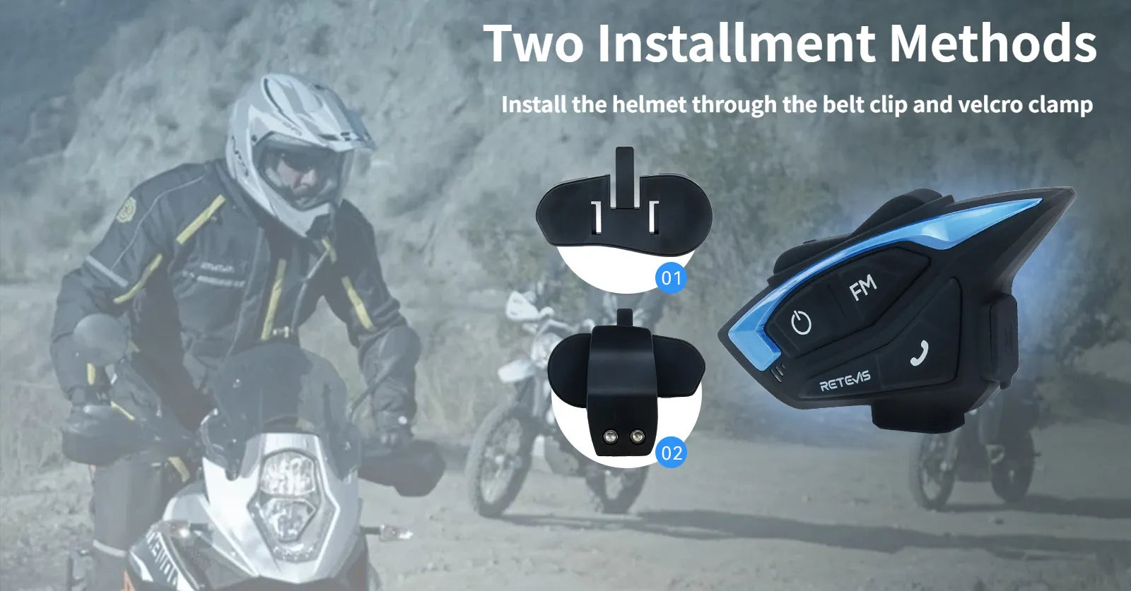Retevis EZTalk3A Two Installment Methods