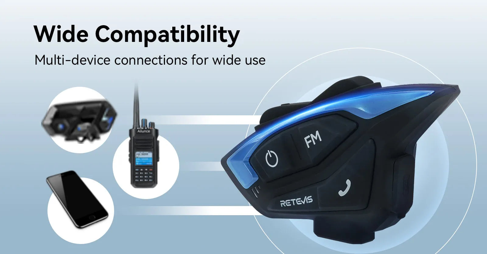 Retevis EZTalk3A Wide Compatibility Intercom