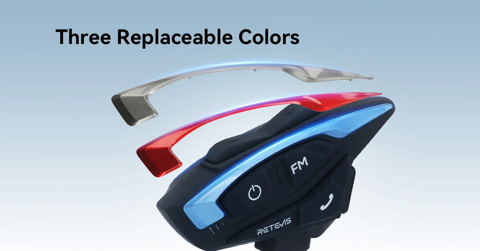 Retevis EZTalk3A With Three Optional Shells
