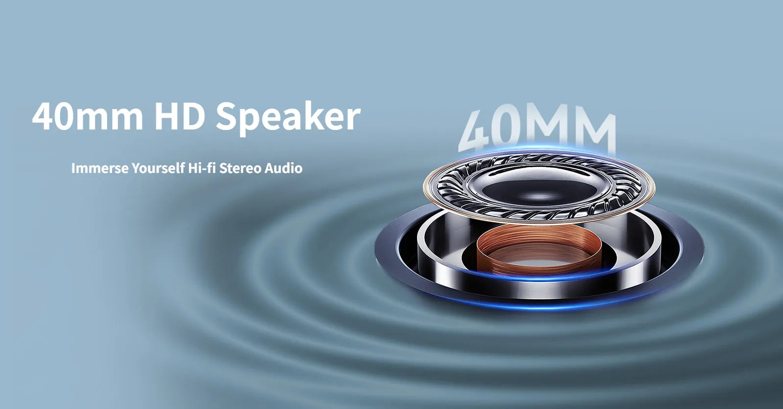 Retevis EZTalk3A with 40mm HD Speaker