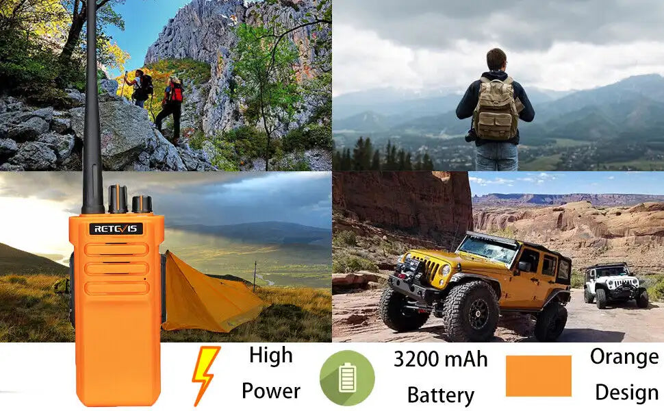 Retevis RT29 IP67 Waterproof Long Distance Handheld Radio