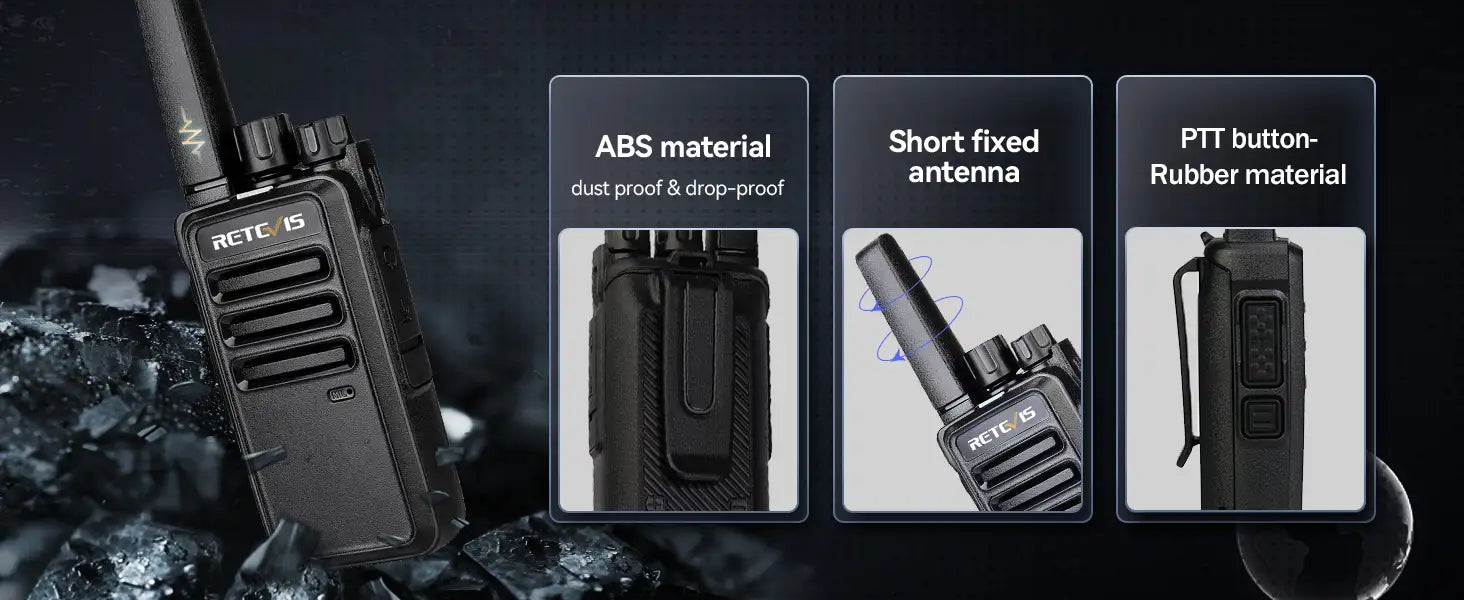 Retevis RT68 lightweight and small license-free radio