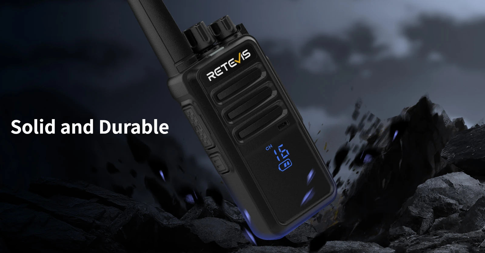 Retevis RT68H Rugged Handheld Walkie Talkie