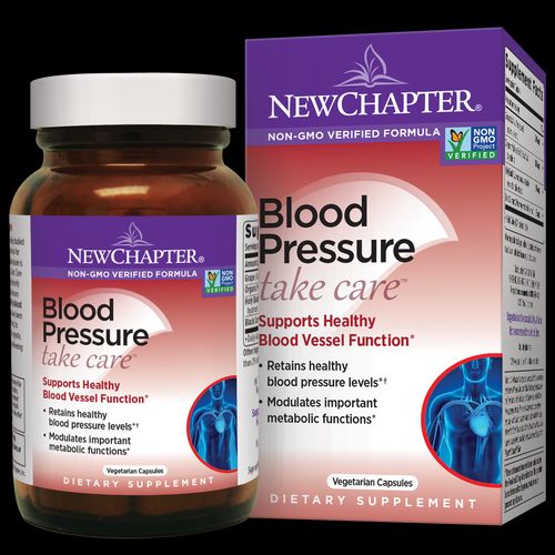 New Chapter Blood Pressure Take Care Vegetarian Capsules  30 Ct