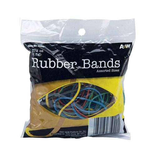 A&W Products - Rubber Bands 1.50 oz