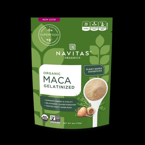 ORGANIC MACA GELATINIZED