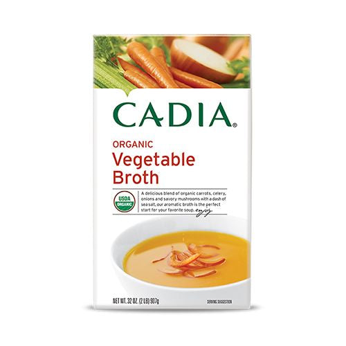 CADIA, ORGANIC VEGETABLE BROTH