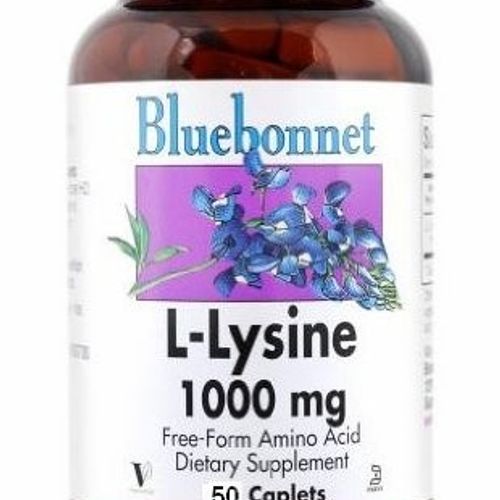 Bluebonnet L-Lysine 1000mg  50 Ct