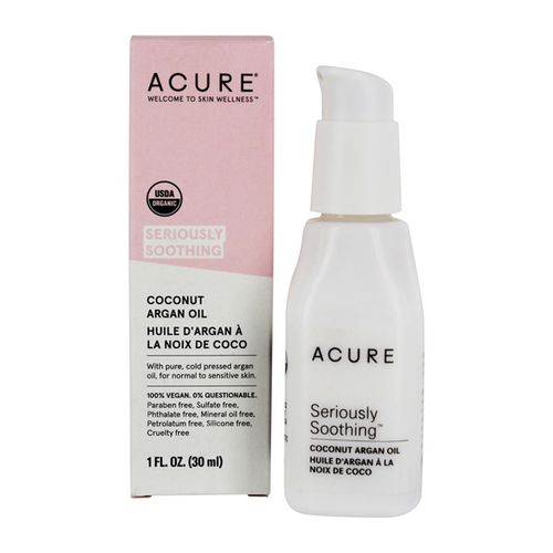 Acure Seriously Soothing Coconut Argan Oil - 1 fl oz