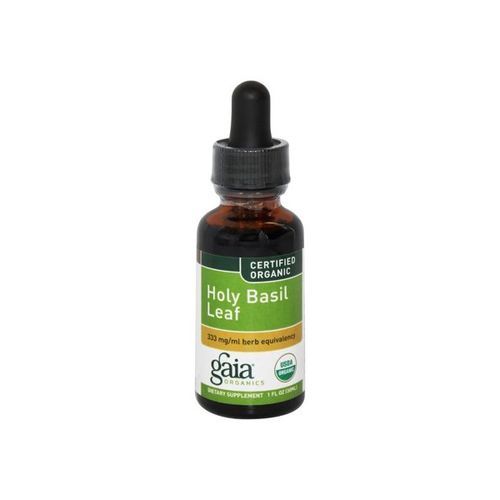 Gaia Herbs - Holy Basil Leaf Certified Organic - 1 fl. oz.