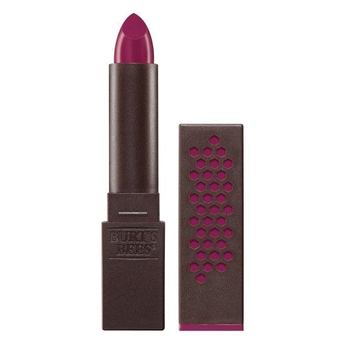 Burts Bees 100% Natural Moisturizing Lipstick  Magenta Rush - 1 Tube