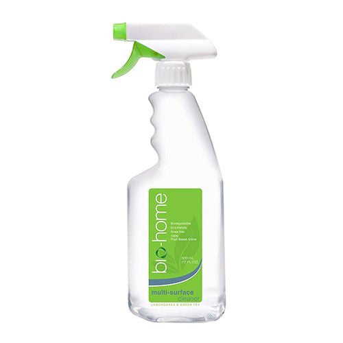 bio-home Multi-Surface Cleanser - Lemongrass & Green Tea, Biodegradable, Eco-Friendly, Concentrated, 100% Plant Based Active, 17 FL OZ (B084GF29MR)
