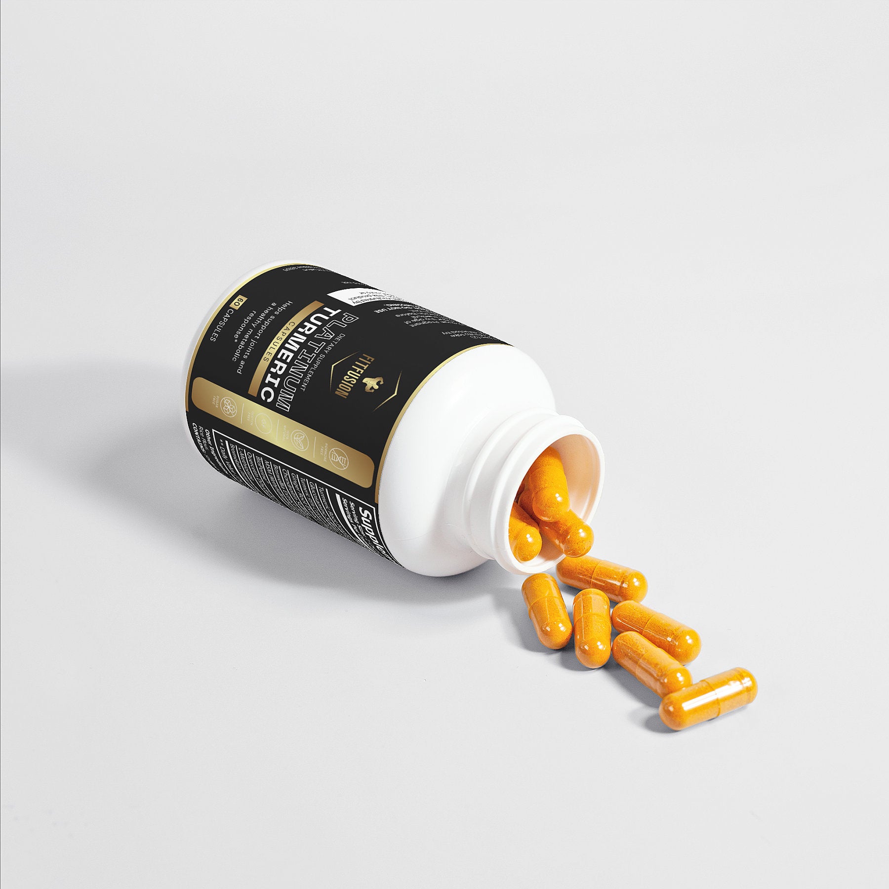 FitFusion Platinum Turmeric - Highly Beneficial Natural Extracts