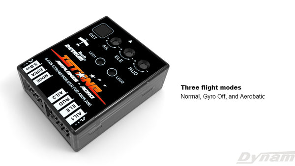 Detrum iStoneAcro gyroscope et stabilisateur à 6 axes - Modes de vol