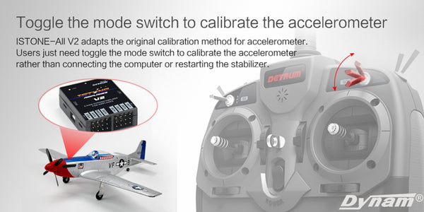 Prepínač režimu stabilizátora Detrum iStoneAll V2