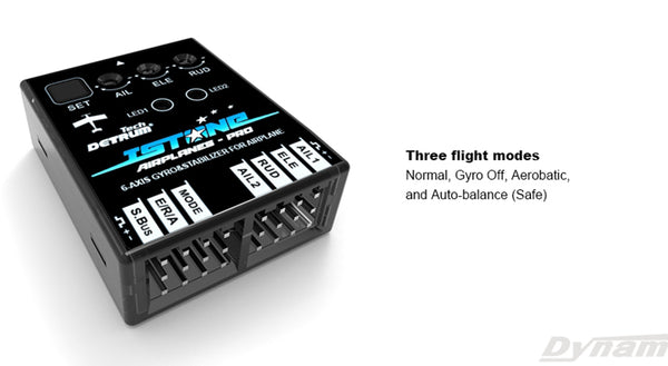 Detrum iStonePro 6-akset gyroskop og stabilisator med ABS-system og flytilstande